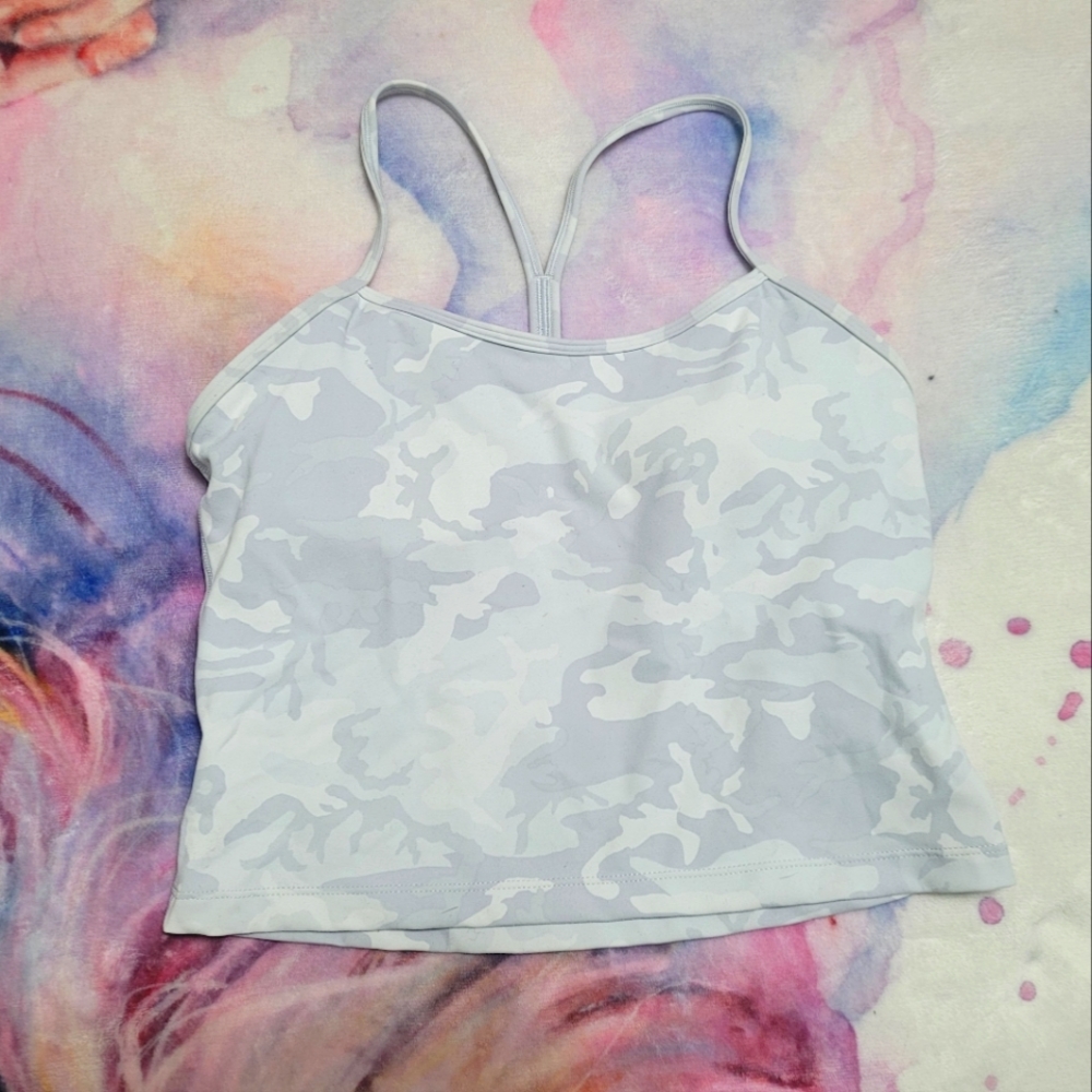 Lululemon crop power y tank everlux